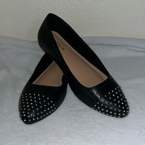 COPY - Torrid studded toe black flat 8.5 WW